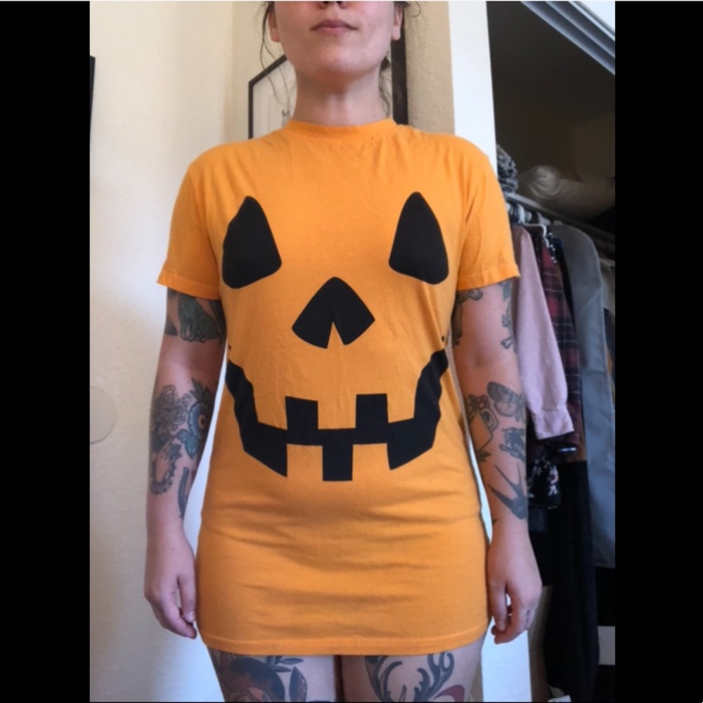 Dolls Kill Jack O Lantern Tee / Dress